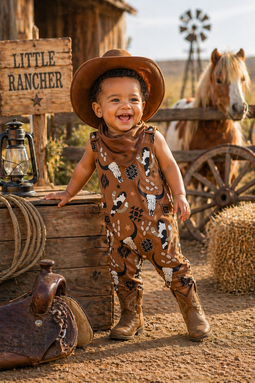 Back at The Ranch Jumpsuit #200042
