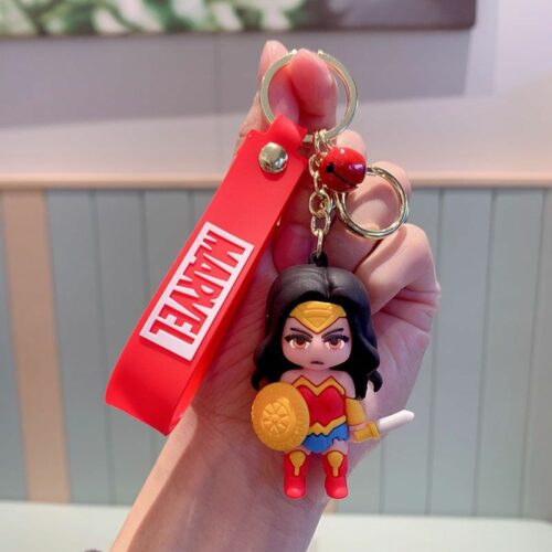 Superhero keyring