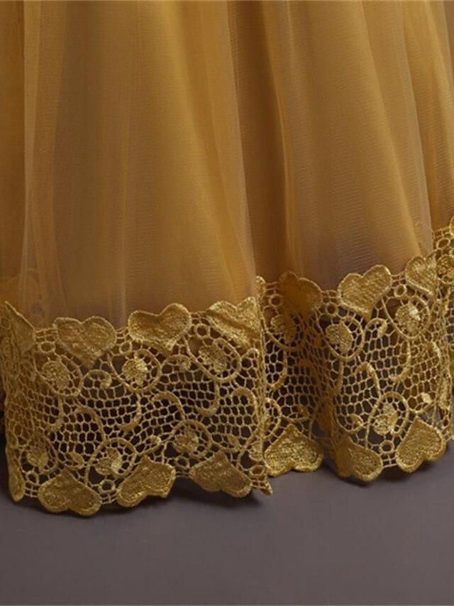 Gold Special Occasions Ball Gown 