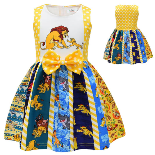 Lion bow Character dress