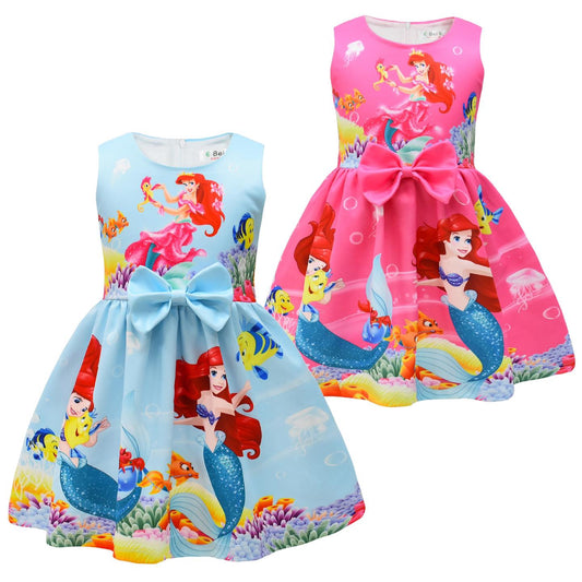Princess Ariel bow Character dress 2
