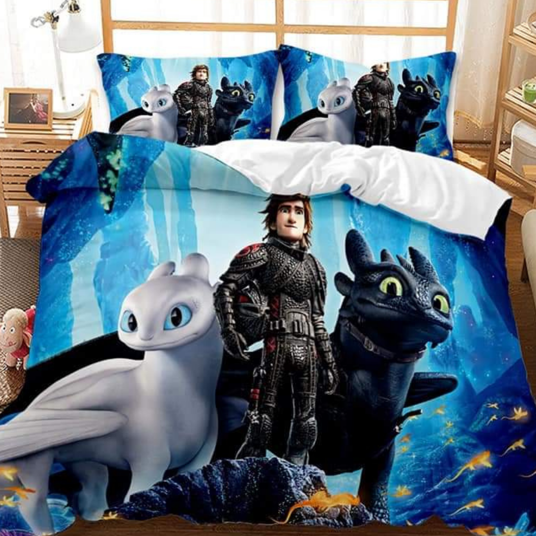 How to train your dragon bedding
