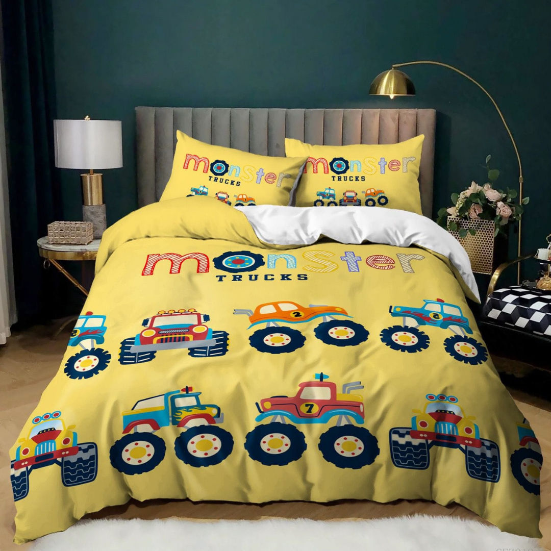 Monster truck bedding