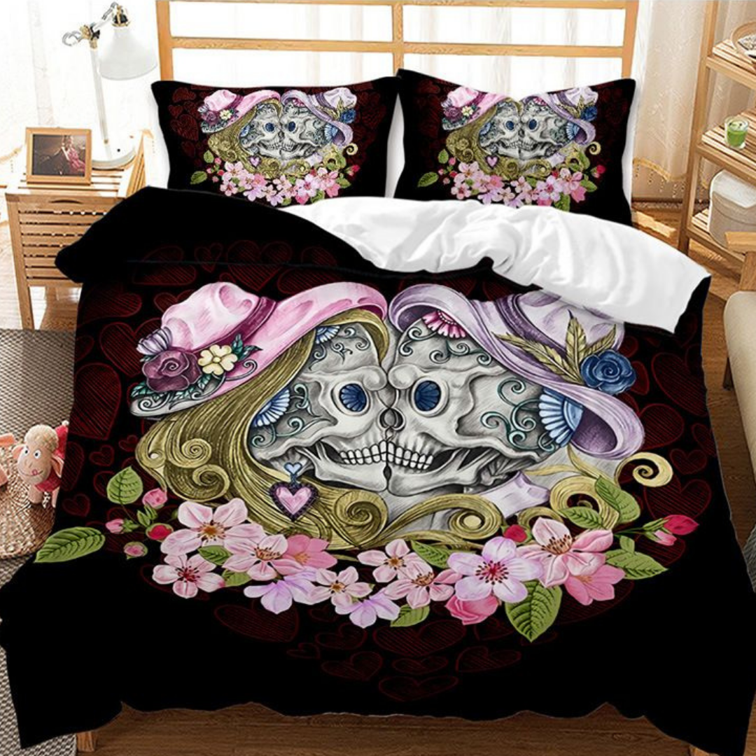 Sugar Skull bedding