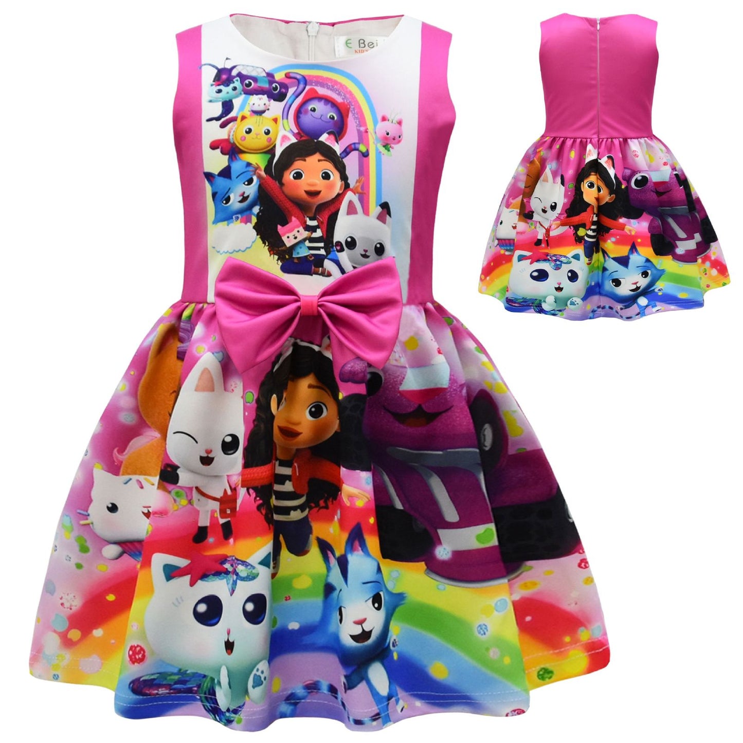 Gabby Doll Character bow dress