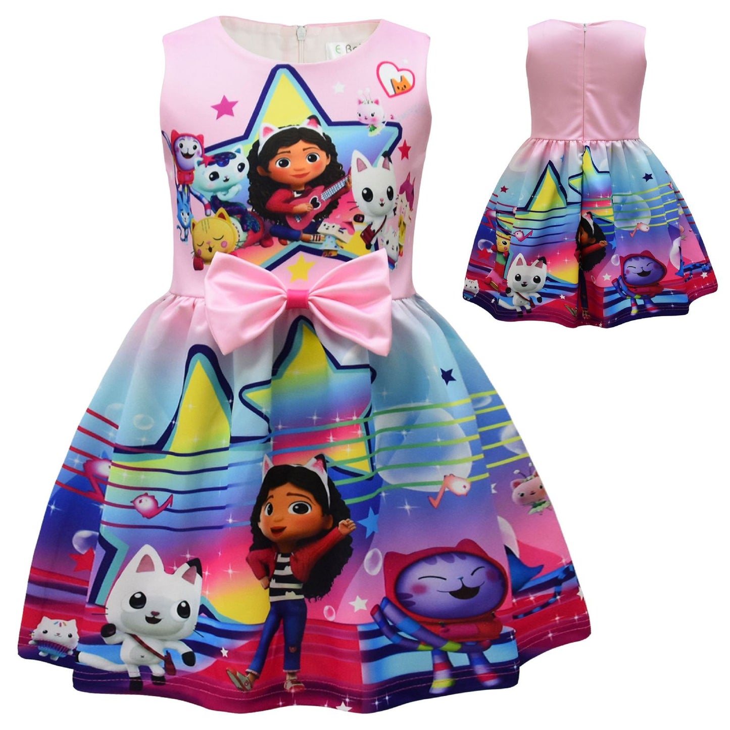 Gabby Doll Character bow dress