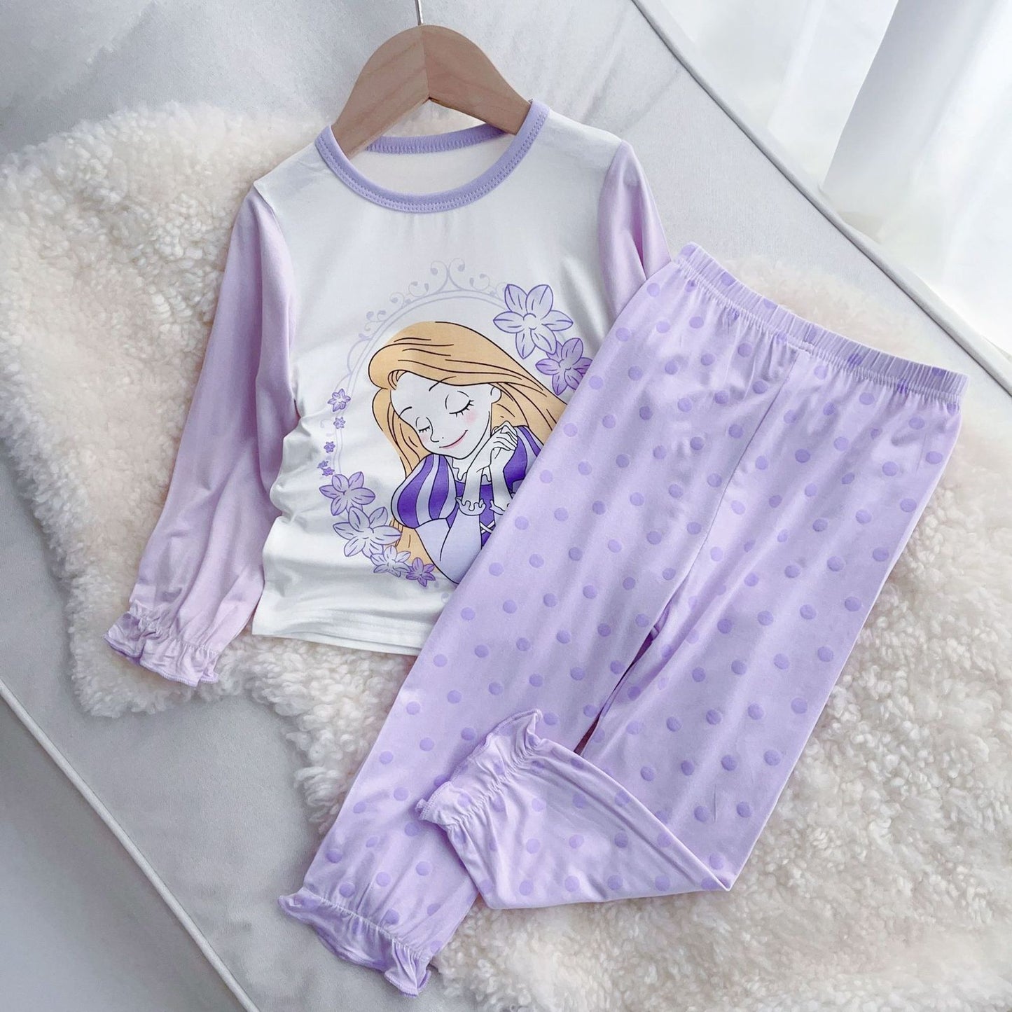 Princess winter pajamas