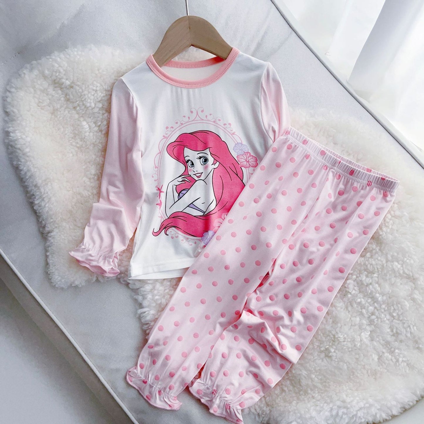 Princess winter pajamas