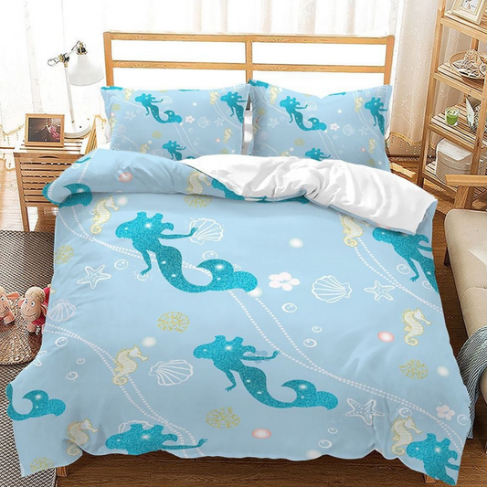 Blue Mermaid bedding