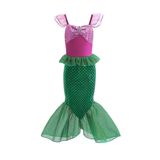 Mermaid pink dress